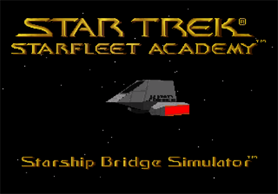 Star Trek: Starfleet Academy: Starship Bridge Simulator - Screenshot - Game Title