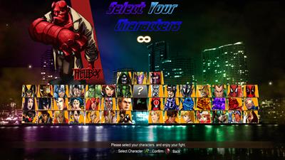 Comic Fighters - Screenshot - Game Select