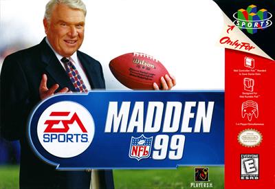 Madden NFL 99 - Box - Front Image