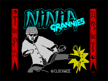 Ninja Grannies - Screenshot - Game Title Image