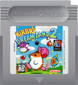 Kirby's Dream Land 2 - Fanart - Cart - Front