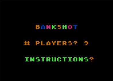 Bankshot - Screenshot - Game Title Image