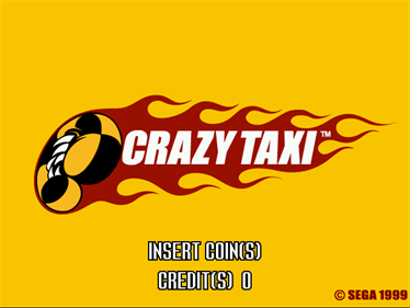 Crazy Taxi - Screenshot - Game Title Image