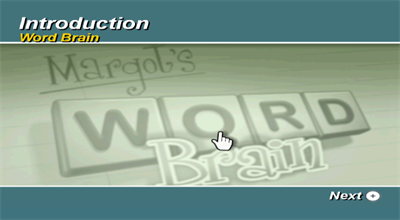 Margot's Word Brain - Screenshot - Game Title Image
