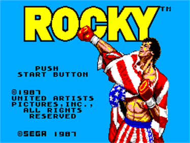 Rocky - Screenshot - Game Title Image