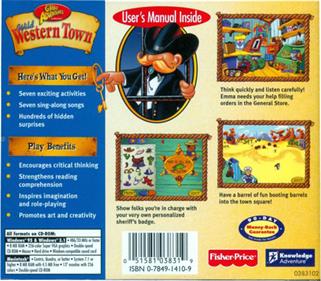 Great Adventures by Fisher-Price: Wild Western Town - Box - Back Image