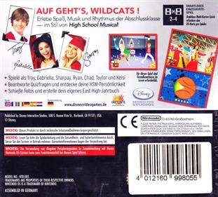 High School Musical 3: Senior Year - Box - Back Image