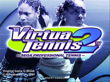 Virtua Tennis 2 - Screenshot - Game Title Image
