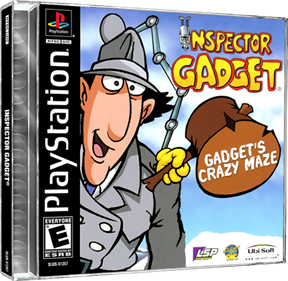 Inspector Gadget: Gadget's Crazy Maze - Box - 3D Image