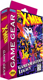 X-Men: GamesMaster's Legacy - Box - 3D Image