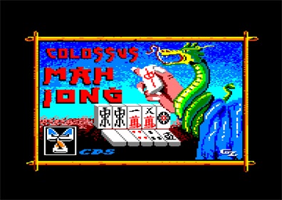 Colossus Mah Jong - Screenshot - Game Title Image