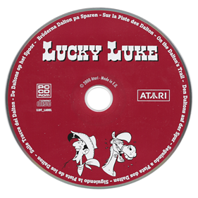 Lucky Luke: On the Daltons Trail - Disc Image