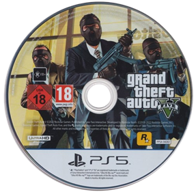 Grand Theft Auto V - Disc Image