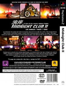 Midnight Club II - Box - Back Image