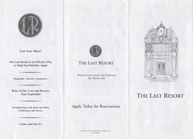 9: The Last Resort - Advertisement Flyer - Front Image