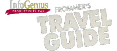 InfoGenius Productivity Pak: Frommer's Travel Guide - Clear Logo Image