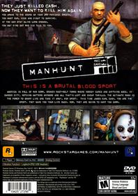 Manhunt - Box - Back Image