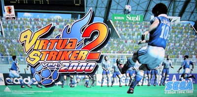 Virtua Striker 2 Ver. 2000 - Arcade - Marquee Image