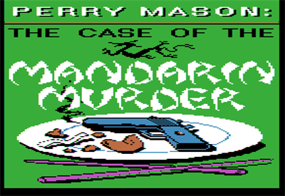 Perry Mason: The Case of The Mandarin Murder - Screenshot - Game Title Image