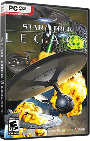 Star Trek: Legacy - Box - 3D Image