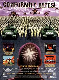 Revolution X - Advertisement Flyer - Front Image