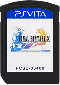 Final Fantasy X HD Remaster - Fanart - Cart - Front Image