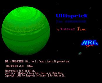 Ullisprick - Screenshot - Game Title Image