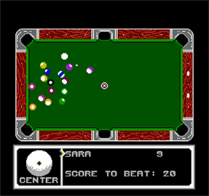 Sara Parker's Pool Challenge - Screenshot - Gameplay Image