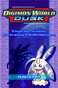 Digimon World Dusk - Screenshot - Game Title Image