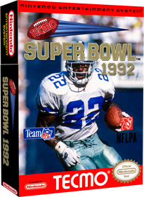 Tecmo Super Bowl 1992 - Box - 3D Image