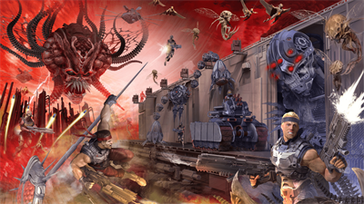 Contra III: The Alien Wars - Fanart - Background Image