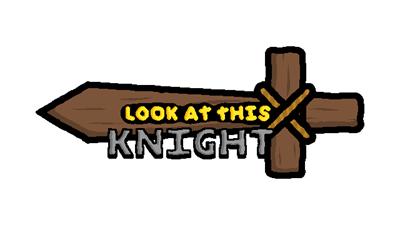 Oh My God, Look At This Knight - Clear Logo Image