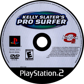 Kelly Slater's Pro Surfer - Disc Image