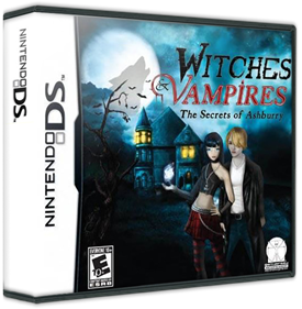 Witches & Vampires: The Secrets of Ashburry - Box - 3D Image
