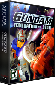 Mobile Suit Gundam: Federation Vs. Zeon - Box - 3D Image