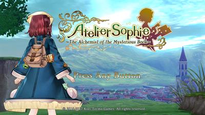 Atelier Sophie: The Alchemist of the Mysterious Book - Screenshot - Game Title Image