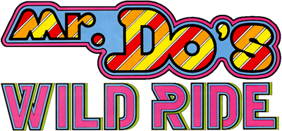 Mr. Do!'s Wild Ride - Clear Logo Image