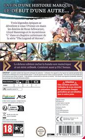 The Legend of Heroes: Trails into Reverie - Box - Back Image