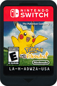 Pokémon: Let's Go, Pikachu! - Cart - Front Image