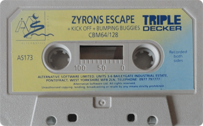 Zyrons Escape - Cart - Front Image