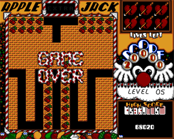 Applejack - Screenshot - Game Over Image