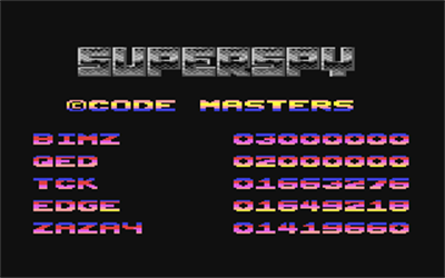 KGB Superspy - Screenshot - Game Title Image