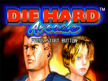 Die Hard Arcade - Screenshot - Game Title Image