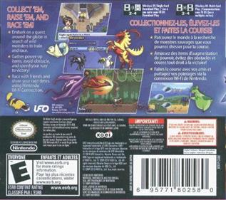 Monster Racers - Box - Back Image