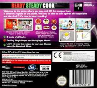 Ready Steady Cook: The Game - Box - Back Image