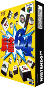 Mahjong 64 - Box - 3D Image