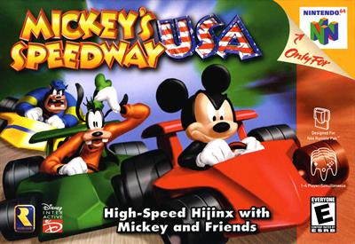 Mickey's Speedway USA - Box - Front Image