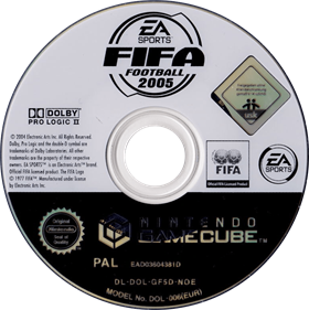 FIFA Soccer 2005 - Disc Image