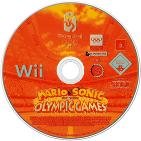 Mario & Sonic at the Olympic Games - Disc Image