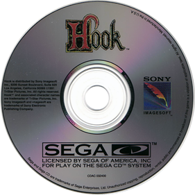 Hook - Disc Image